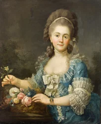 Portret van Anny ze Scypionów Szaniawskiej